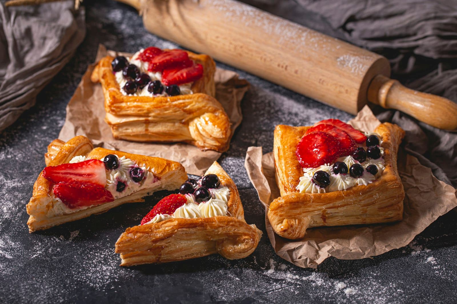 Pâtisserie : tartes et pâtes sucrées